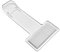 S SUMEX Pince Transparente pour Pare-Brise de Voiture, Support Tique Parking et Carte de stationnement.