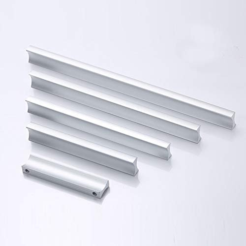 BOOLSFMAM Aluminium Küchengriffe Möbelgriff Stangengriff Möbelgriffe Schrankgriffe Schubladengriffe Küchengriff Griffe für Küchenschränke Schublade