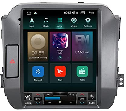 JUXaTECh Android 11 Auto-GPS-Navigationssystem, 9.7-Zoll-Großbildschirm-Auto-Multimedia-FM-AM-Radio-Einheit-Player für Kia Sportage 3 SL 2011 2012 2013 2014 2015 2016