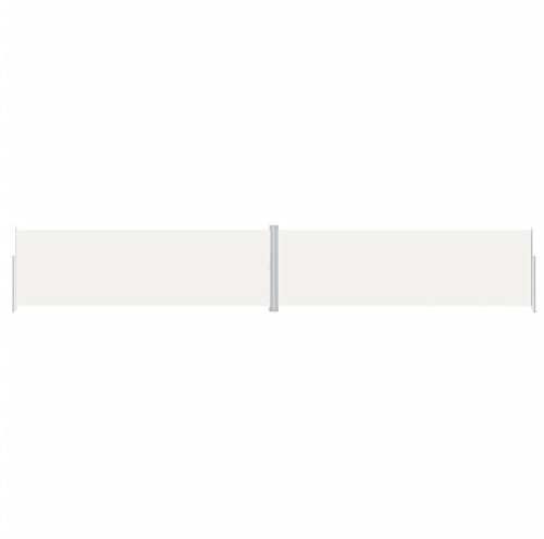 vidaXL Tenda da Sole Laterale Retrattile Crema 200x1200 cm