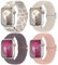 Delidigi Intrecciato Cinturino Compatible con Apple Watch 38mm 40mm 41mm 42mm 44mm 45mm 46mm 49mm, Regolabile Nylon Treccia Sportiva Cinturini per iWatch Series 10 9 8 7 6 5 4 3 2 1 SE, Ultra, Ultra 2