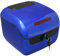 Gvqng Universal Motorrad-Topcase, Motorrad-Roller-Top-Case Heckkoffer-Gepäckbox, Rollerhelm Kofferraum-Heckbox, mit Montageteilen, für Roller/Motorrad/Fahrrad,Blau
