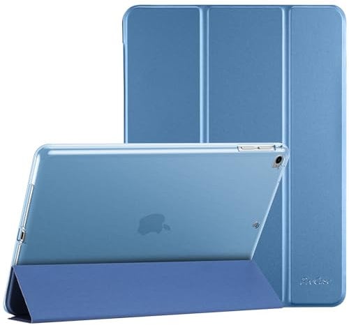ProCase Smart-Schutzhülle für iPad 9,7/iPad 6./5. Generation, iPad Air 2/iPad Air 1 (Modell: A1893, A1954, A1822, A1823, A1566, A1567, A1474, A1475, A1476), schlanke, weiche TPU-Hülle mit