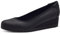 s.Oliver Damen Wedge Pumps mit Keilabsatz Elegant, Schwarz (Black), 38 EU