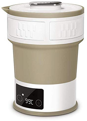 LaMaMe Bollitore Elettrico in Vetro da 1 litro con Controllo della Temperatura Gli elettrodomestici da Cucina mantengono la teiera bollente elettrica con Funzione Calda