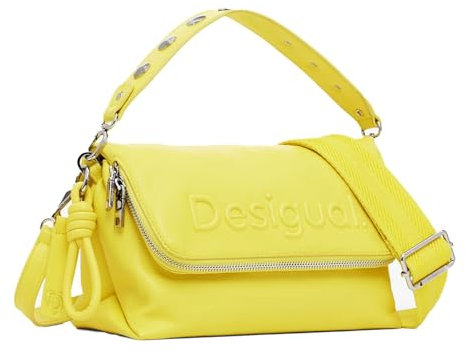 Desigual Women's Accessories PU Across Body Bag, Yellow
