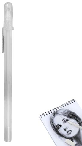 Tezklc Fine Tip Marker Pens, White Paint Markers - White Fine Tip Paint Marker Pens for Art Projects - Water Based Paint, White Paint Marker Pens, Fine Tip, Colouring