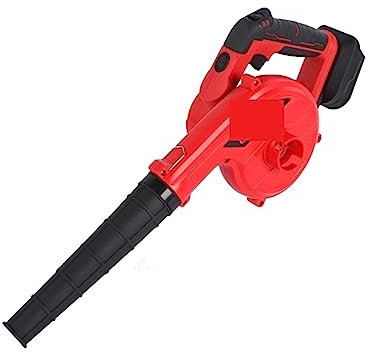 Soffiatore Radiale, Aeratore Elettrico Senza Fili 2in1 3500W ， 36000 Giri/min. Strumenti spazzatrice for Giardino Fogliame Senza Fili for Batteria 18V VR(2 Battery)