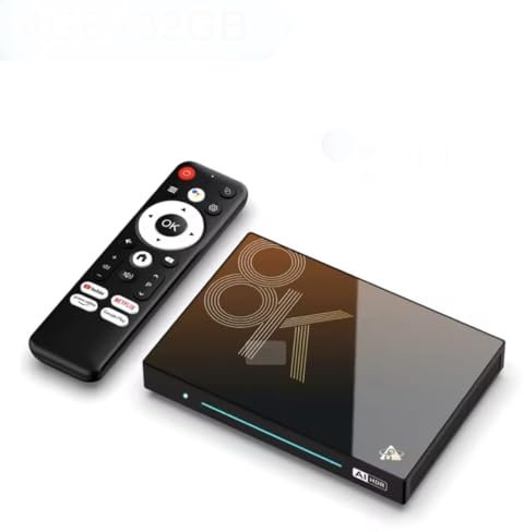 H96 MAX M9S Android 14 AI TV Box – RK3576, 4GB 8GB RAM, 32GB 128GB Storage, WiFi 6, 8K Ultra HD, 1000M Ethernet, Voice Control (8GB 128GB)