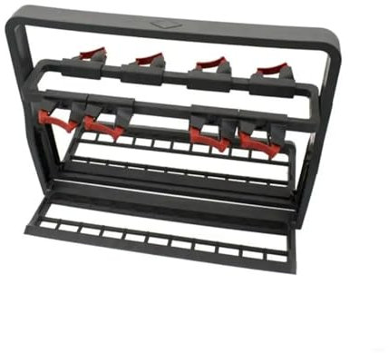 Panier à verres à pied en plastique for lave-vaisselle, support for verres de restaurant