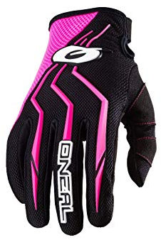 O'Neal Unisex-Erwachsene Element Handschuh (Schwarz/Rosa, Größe XX-Large)