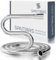 SANTRAS® Flexible de douche PREMIUM chrome 3.00 m MADE IN GERMANY avec économiseur d'eau - Particulièrement flexible et résistant à la torsion avec flow limiter