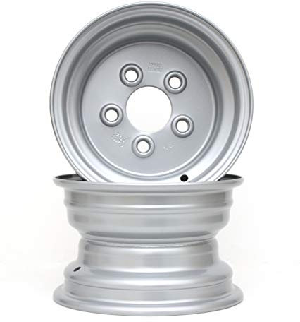 p4U 2X Caravan Pkw Anhänger Felge Anhängerfelge 6.00 x 10 Zoll H2 ET-4 5-LK 5 x 112 ML 67