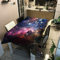 Morbuy Tischdecke Abwaschbar für Speisetisch, Rechteckig Wasserabweisend Küchentischabdeckung Tischtuch Fleckschutz Schmutzabweisend Abwischbar Pflegeleicht (140x200cm,Braunes Universum)