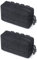 TRIWONDER Tactical Admin Molle Pouch EDC Pouch EMT Utility Bag Military Belt Pouch Molle Pouches for Hiking Hunting (Black - 2 Pack)