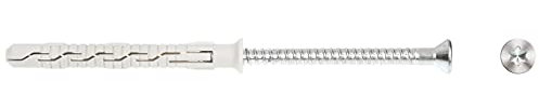 Fixation du cadre mural avec cheville en nylon 8,0 x 100 Vis à tête fraisée empreinte TX KPS-FAST S Pack de 50