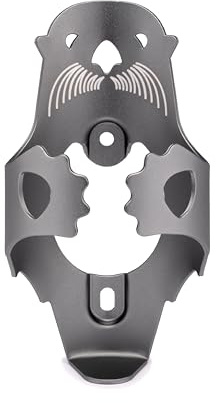 Portland Design Works Water Bottle Cage - Lightweight Water Bottle Holder for Bikes, Otter Cage, Gray