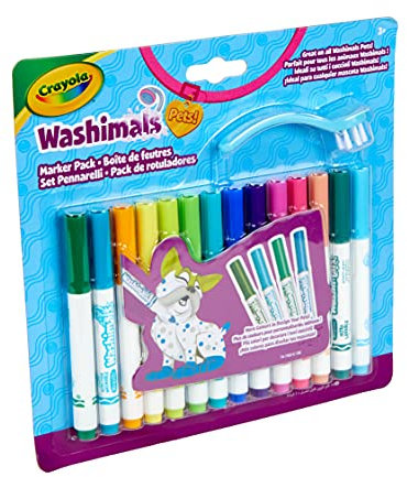 CRAYOLA Washimals 919753.012, Weiß, 14 Stück (1 Stück)