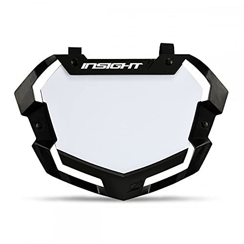 Insight Pro BMX Number Plate 3D Vision2 (Black, Pro)