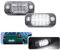 njssjd LED-Kennzeichenbeleuchtung für Volks Golf MK3 III 91-97 MK3 Cabrio 93-98 Polo III MK3 Kombi Classic Polo Variant für Seat Coidoba 6K Cordoba Vario 6K Canbus fehlerfreie Tag-Lampe, 2 Stück