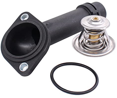 Doo Engy Thermostat mit Kühlmittelflansch und Dichtring Satz für A4 8E B6 A6 4B C5 Superb 3U 1.9 TDI