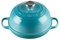 Le Creuset Signature Four à pain en fonte émaillée avec couvercle, 24,1 cm, Caraïbes