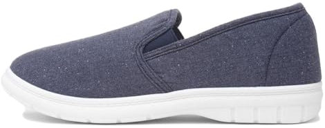 Hobos Baker Mens Navy Twin Gusset Canvas - Size 8 UK - Blue
