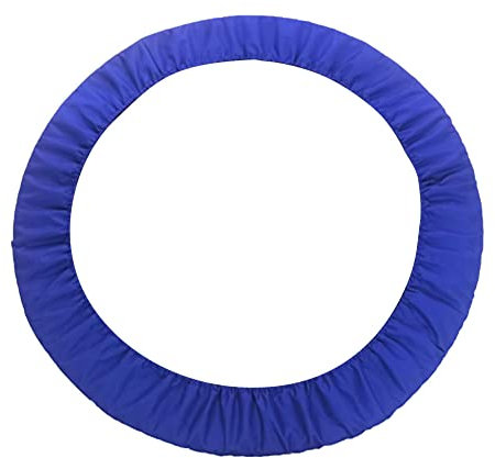 Supatmul Trampolin Randabdeckung Ø101cm UV-beständig reißfest Federabdeckung Randschutz Sicherheitsmatte mit EPE-Schaum, Trampolinzubehör, Blau