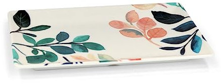 Bandeja La Mediterránea Alba Melamina 20 x 13 x 2 cm