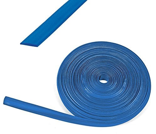 wamovo 30/60 Meter Kederband blau 12 mm Leistenfüller für Wohnwagen, Wohnmobil (3x10m)