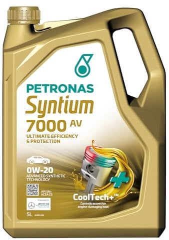 PETRONAS | SYNTIUM 7000 AV 0W-20 SN+ 5L, Motoröl, Öl Auto