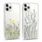 Yoedge 2 Stück Handyhülle für iPhone 11 Pro Hülle, Transparent Blumen Muster Mädchen Aesthetic Flowers Handyhülle Weich Durchsichtig Schlanke Silikon Slim Stoßfest Schutzhülle für iPhone 11 Pro 5,8