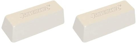 Silverline 107874 Polishing Compound 500 g Fine White (Pack of 2)