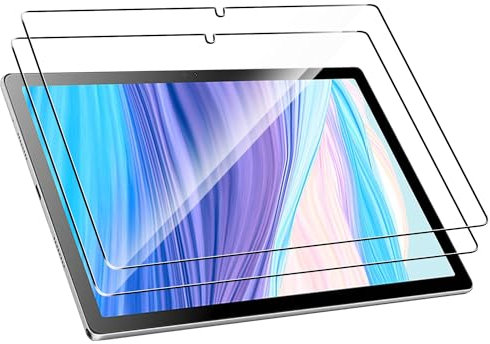 Natbok 2 Pack Tempered Glass for Amazon Fire Max 11 (2023)/Oscal Pad 18/Samsung Galaxy Tab S7 2020/S8 2022/S9 2023/S9 FE 2023/S10 FE 2025 Screen Protector,9H Hardness Full Coverage Tablet Film