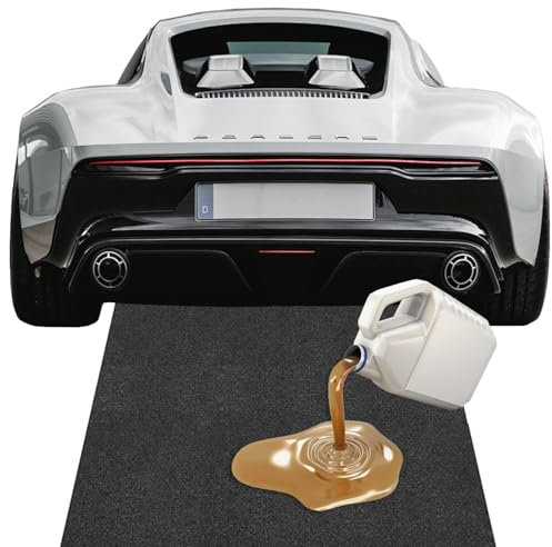 bechoanigel Tapis Anti-Déversement d'huile, Tapis Garage 152x91cm, Tapis De Sol Voiture Peut Être Utilisé pour Ltapis Garage, Réparations en Atelier, Antidérapant, Imperméable,et Résistant à l'huile