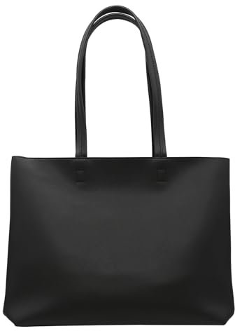 YAMEIZE Borsa Donna Grande Tracolla Borse Tote a Mano Pelle Shopper Bag con Tasca con Cerniera Tote Bag Borsa da Lavoro Viaggio Università