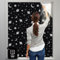Adtefon Temporary Blackout Blind, Portable Blackout Blinds Stick on with Suction Cups, Adjustable No Drill Black Out Blinds for Bedroom, Travel, 130 x 198cm