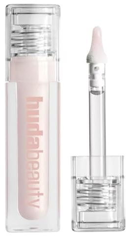 HUDA BEAUTY ORIGINAL | FAUX FILLER - Hochglanz-Gloss | Lippenpflege mit veganem Kollagen | 3,9 ml | von BELLA | (SHE GLITZ, 3,9 ml (1er Pack)