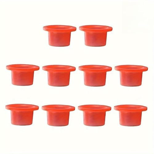 Joint de robinet à gaz imperméable et durable, matériau résistant aux fuites, anneau d'étanchéité anti-goutte (rouge, 50 pièces)