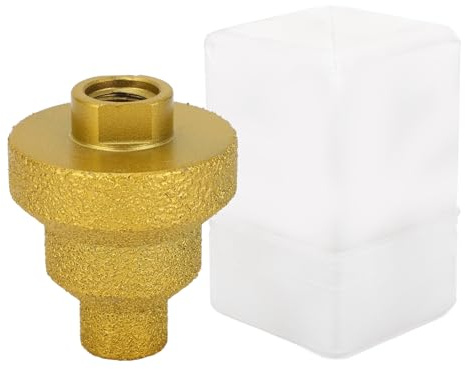 Srliya Mèche de coupe pour machine 20 mm 35 mm 50 mm Multicouche Alésoir conique diamant compensé coloré pour carrelage béton marbre M14 Shank