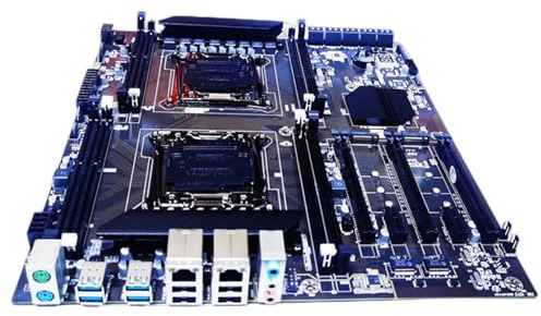 Placa Madre Servidor Fit For AF X99 De Doble Canal 2011V3 DDR3 Compatible con Dos Puertos Ethernet For Juegos Estudio