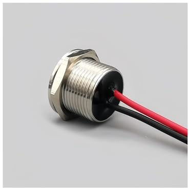 Interruptores táctiles piezoeléctricos impermeables, pulsador momentáneo capacitivo abierto Normal de 16mm, 19mm, 22mm y 25mm(22mm)