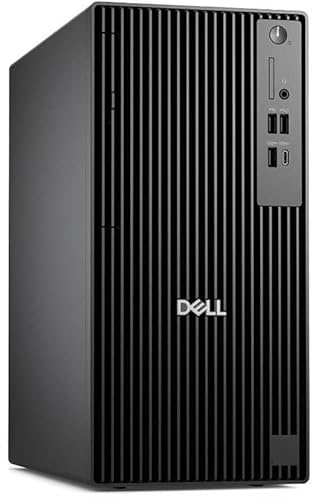Dell Pro Tower Plus QBT1250 Desktop, Black, Intel Core Ultra 7 265, 16GB RAM, 512GB SSD, DVD-RW, 3 YR WTY, (Renewed)