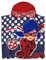 Miraculous Mädchen Poncho Marienkäfer Baumwolle Blau