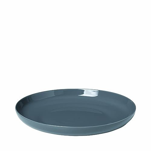 Blomus -RO- Salatschüssel, eleganter Grauton, bruch- und kratzfest, spülmaschinengeeignet, 1200ml, Farbe Sharkskin (64003)