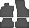 Fußmatten Vorne und Hinten 4er Set für Seat Leon 3 III 2012-2019 5F ST SC FR Cupra Gummi Gummimatten