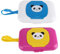 2 Stück Feuchttücherbox Baby Feuchttücher Panda Kasten Wet Tissue Case nachfüllbar Container für Outdoor Reise Tragbar Wiederverwendbar(Blue/Rot)