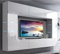 Furnitech Wohnwand Wohnzimmer | Wohnzimmer Möbel mit LED RGB - 16 Farben | Hängend Wohnwand Modern | Wohnzimmer Schrankwand mit Regale und TV Schrank (Future 61/HG/W/2 1A)