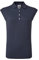 Footjoy Damen Mütze, Ärmelbündchen, Rib Knit Golfhemd, Marineblau, Small