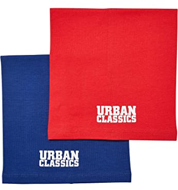 Urban Classics Unisex Logo Tube Scarf Kids 2-Pack